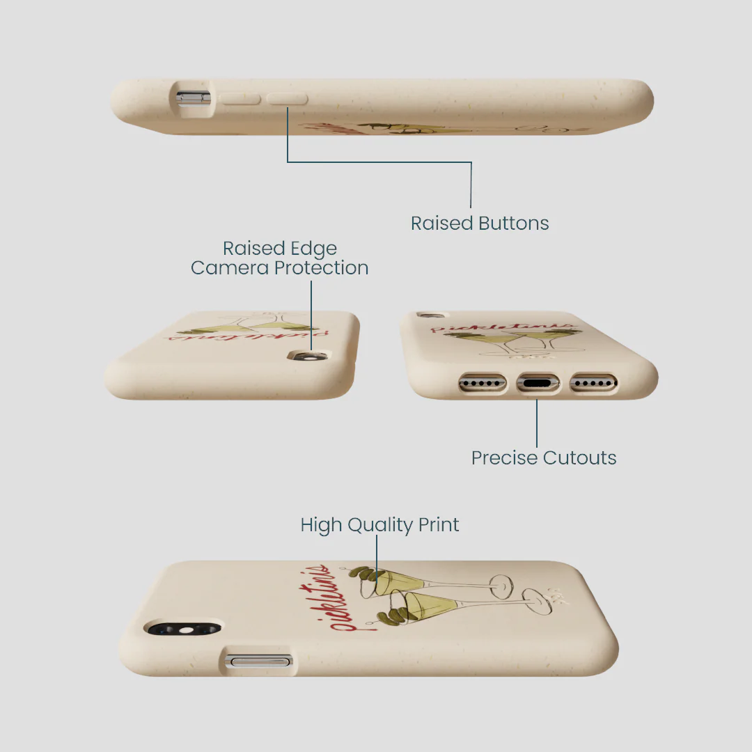 Seashell Pickletinis iPhone XR Case - Image 3