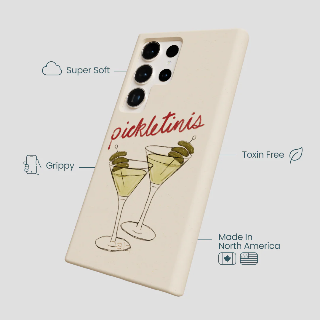 Seashell Pickletinis Samsung Galaxy S24 Ultra Case - Image 4