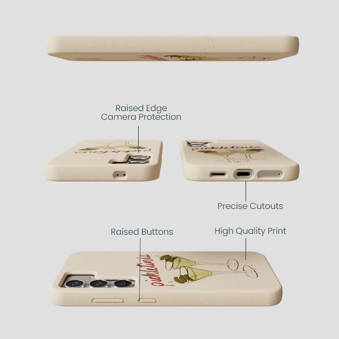 Seashell Pickletinis Samsung Galaxy S25 Case - Image 3