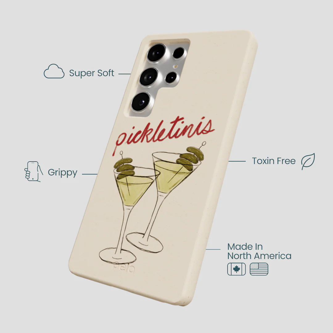 Seashell Pickletinis Samsung Galaxy S25 Ultra Case - Image 4