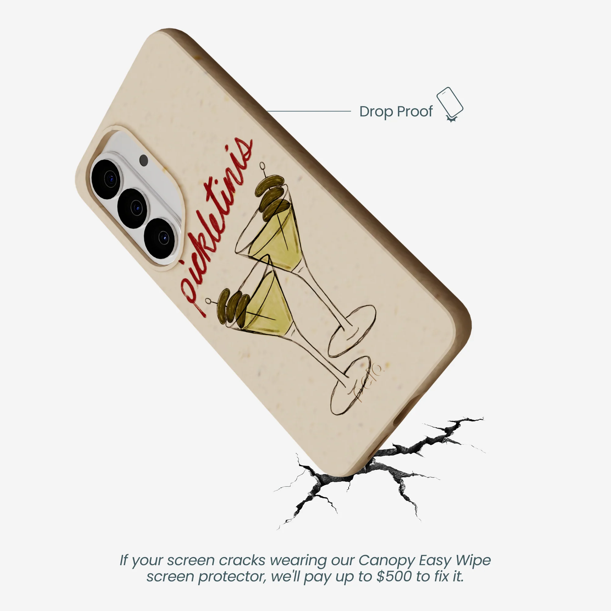 Seashell Pickletinis Samsung Galaxy S26 Case - Image 5