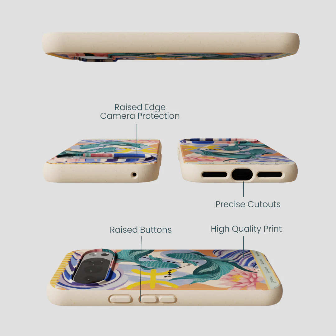 Seashell Pisces Fish Google Pixel 10/10 Pro Case - Image 2