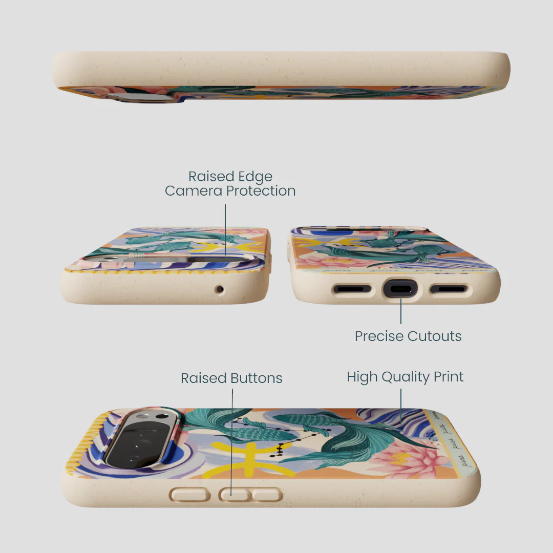 Seashell Pisces Fish Google Pixel 10 Pro XL Case - Image 2