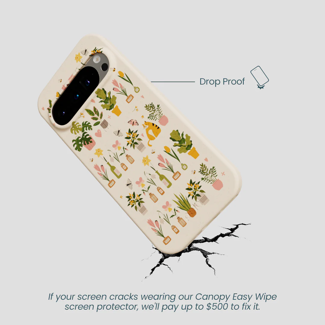 Seashell Plants and Blooms Google Pixel 9/9 Pro Case - Image 4