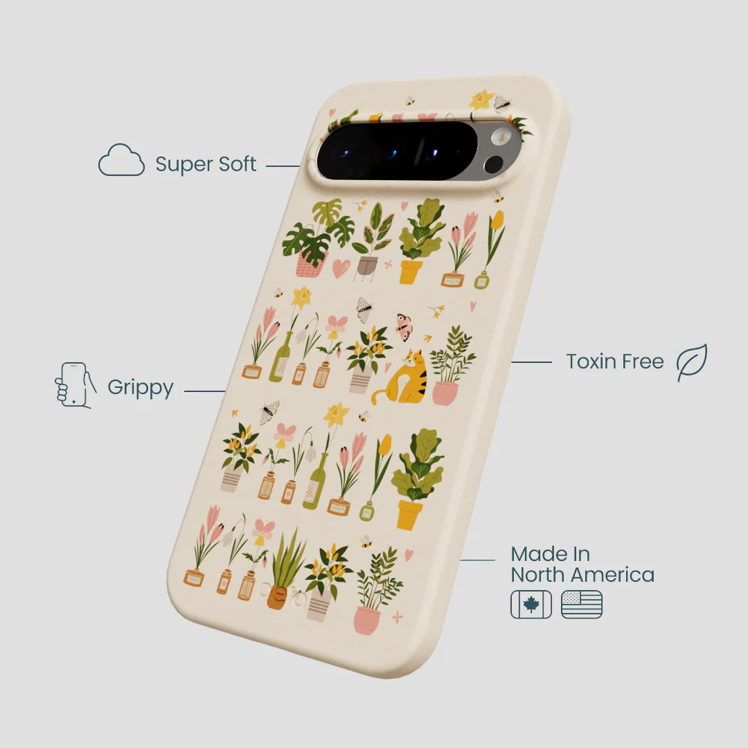 Seashell Plants and Blooms Google Pixel 9 Pro XL Case - Image 3