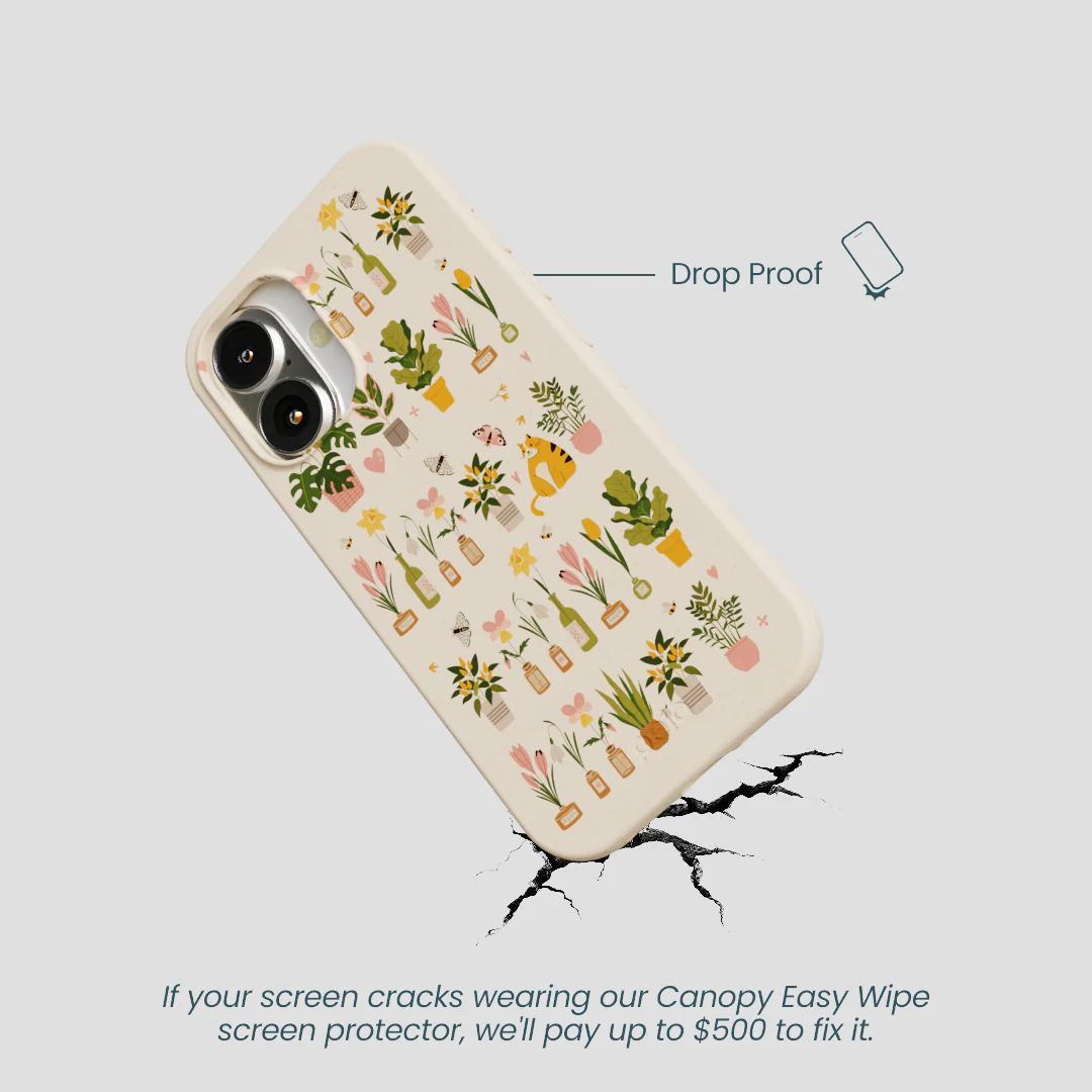 Seashell Plants and Blooms iPhone 16 Case - Image 5