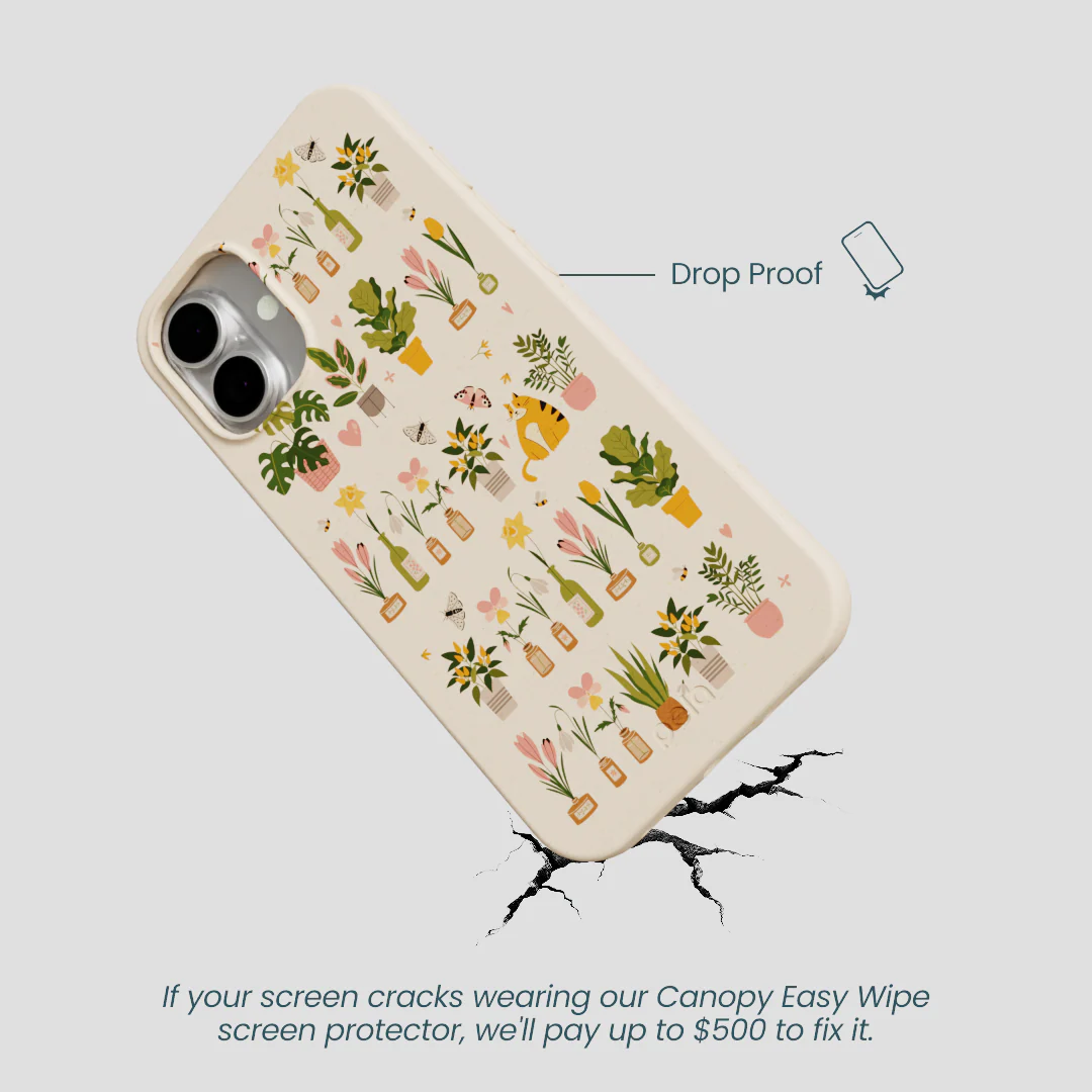 Seashell Plants and Blooms iPhone 16 Plus Case - Image 5