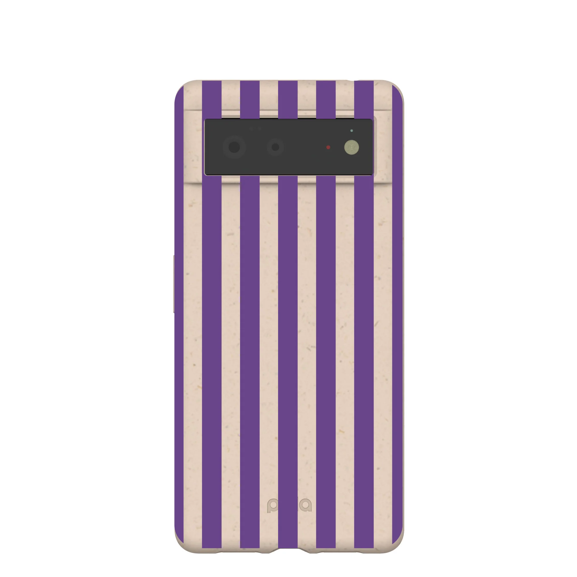Seashell Plum Stripes Google Pixel 6 Case