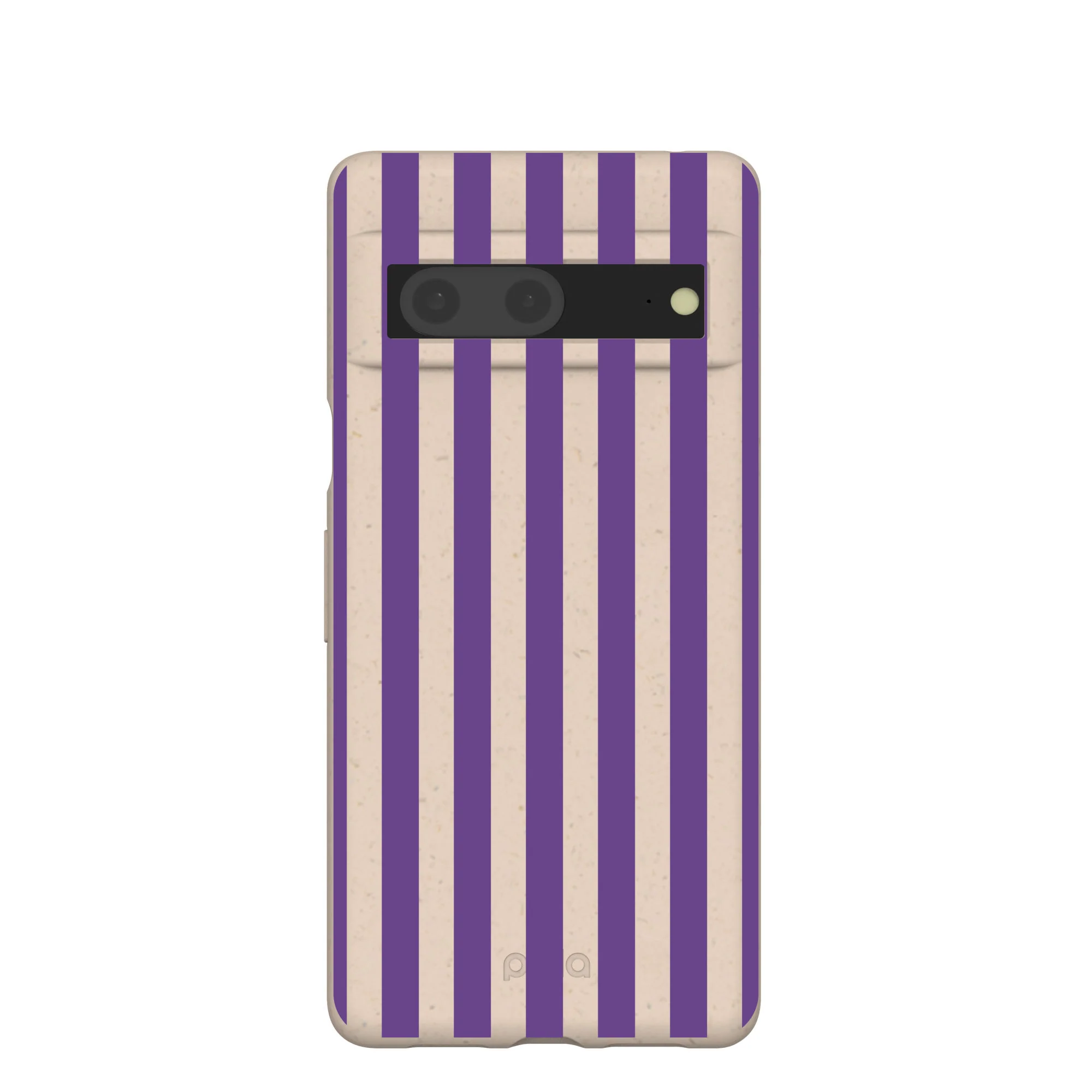 Seashell Plum Stripes Google Pixel 7 Case