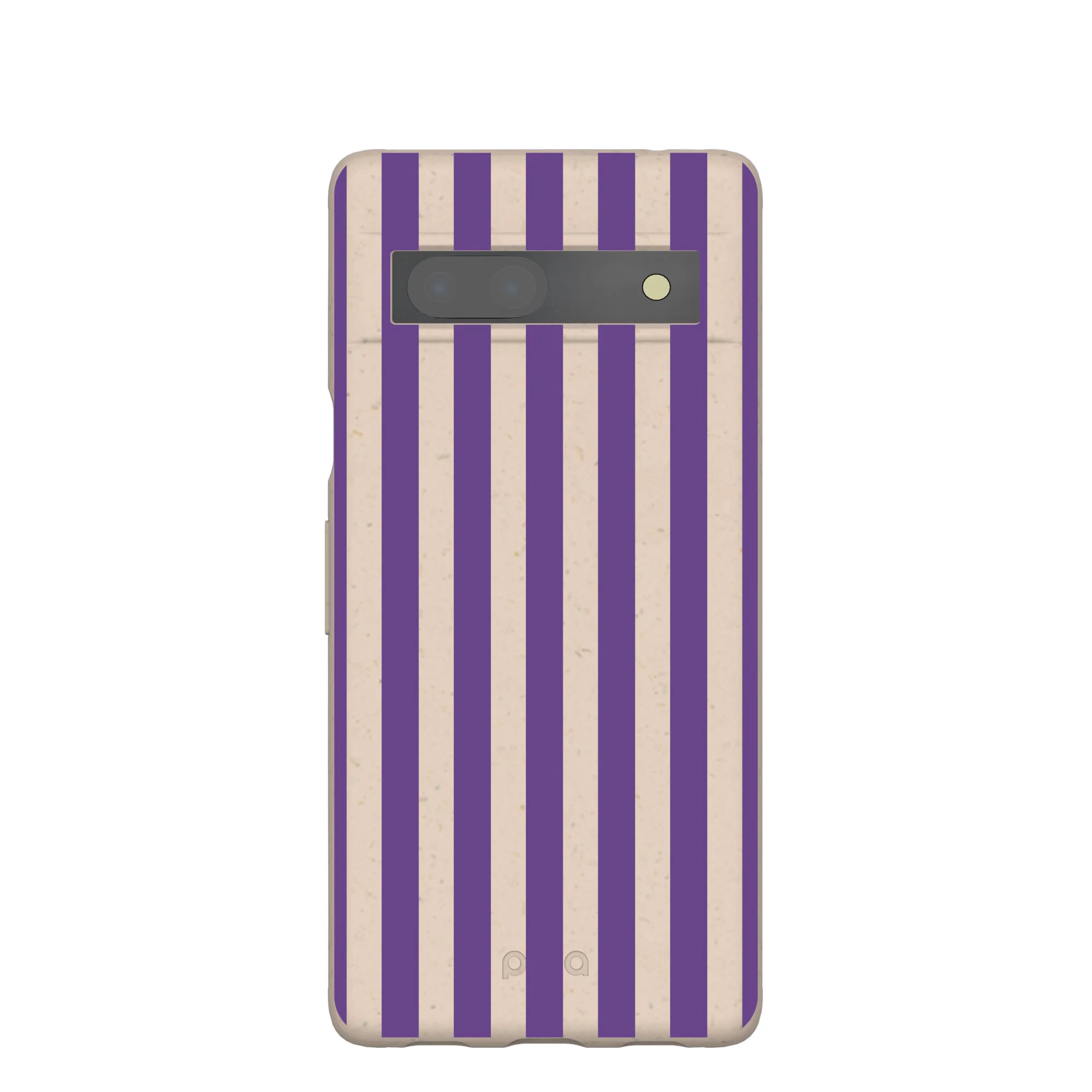 Seashell Plum Stripes Google Pixel 7a Case