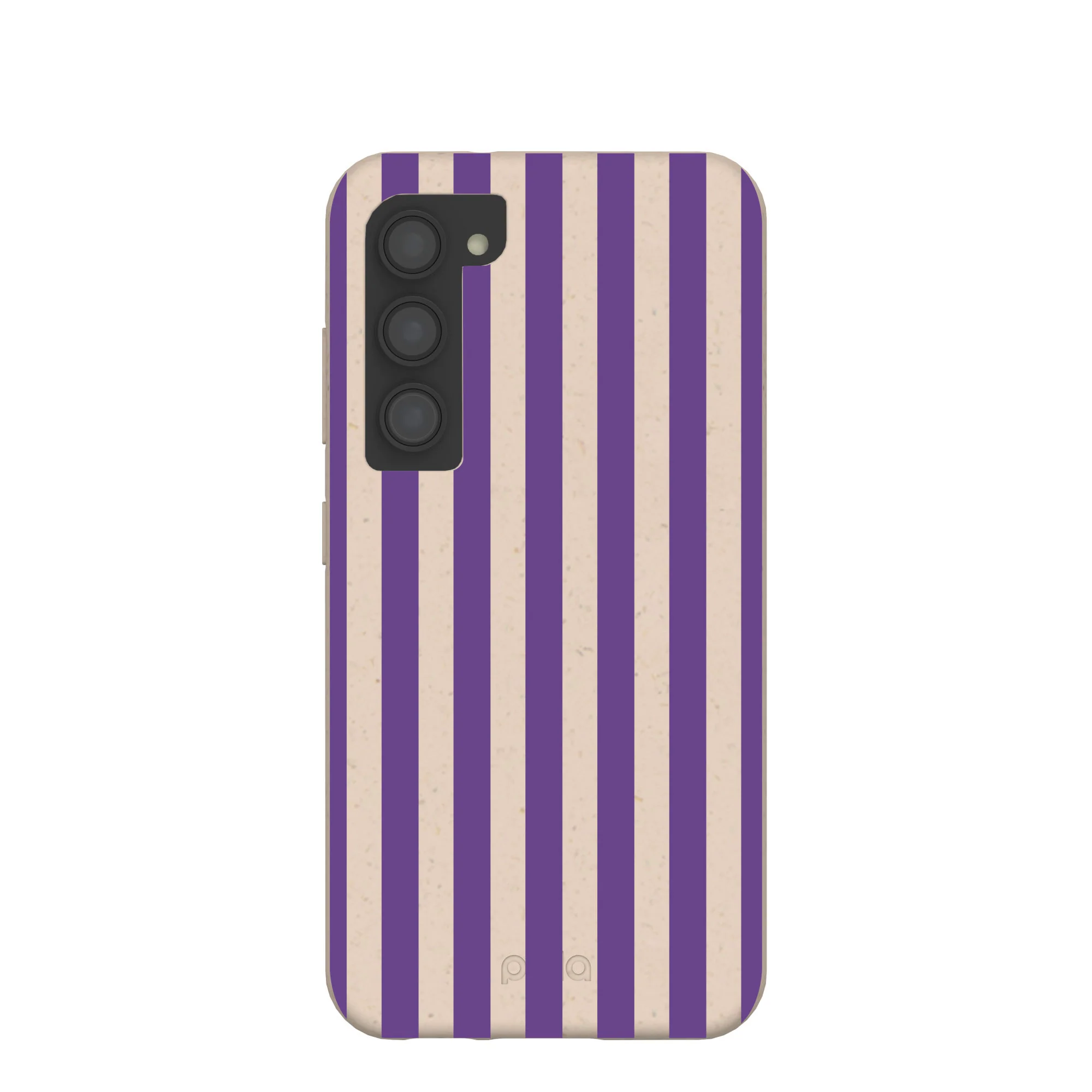 Seashell Plum Stripes Samsung Galaxy S23 Case
