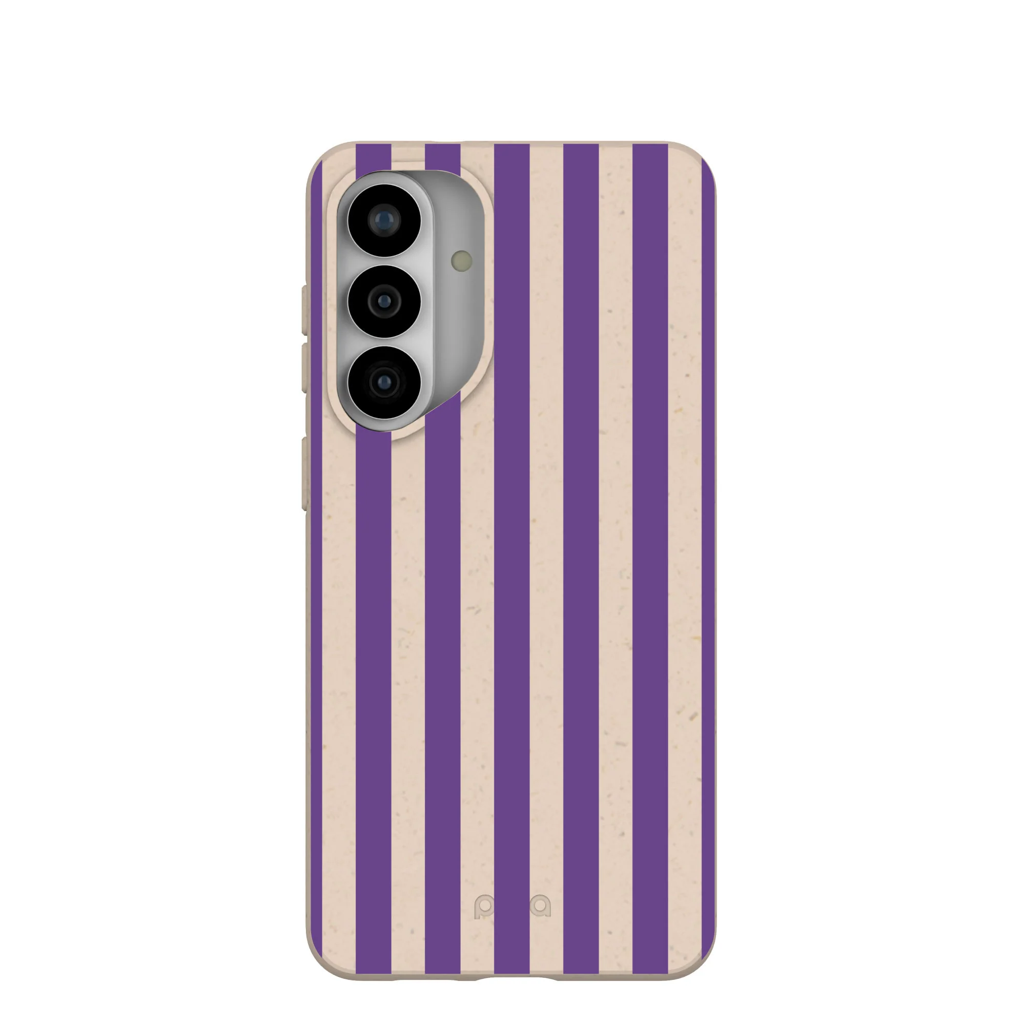 Seashell Plum Stripes Samsung Galaxy S26+(Plus) Case