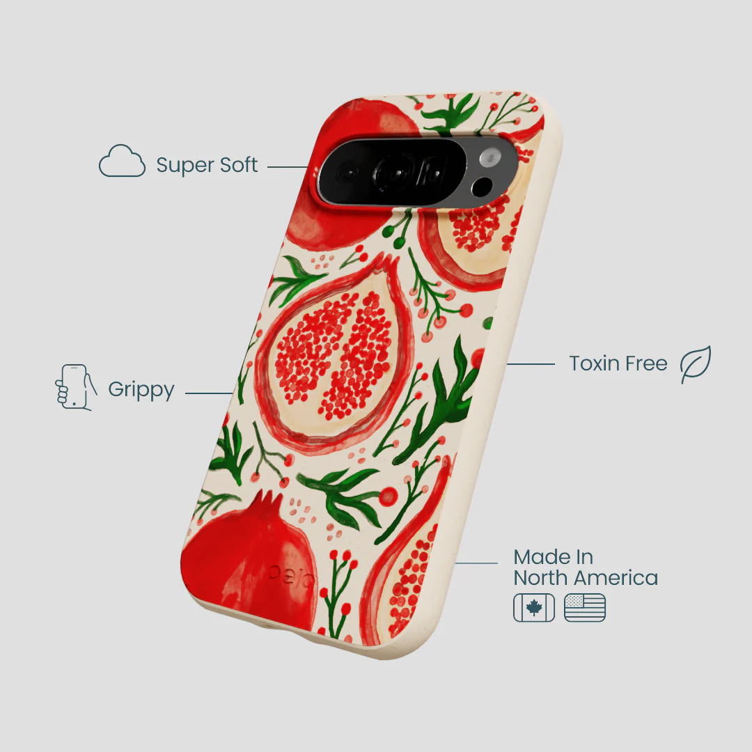 Seashell Pomegranate Cheer Google Pixel 10/10 Pro Case - Image 4