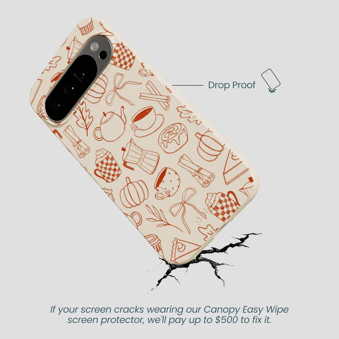 Seashell Pumpkin Spice Google Pixel 10 Pro XL Case - Image 5