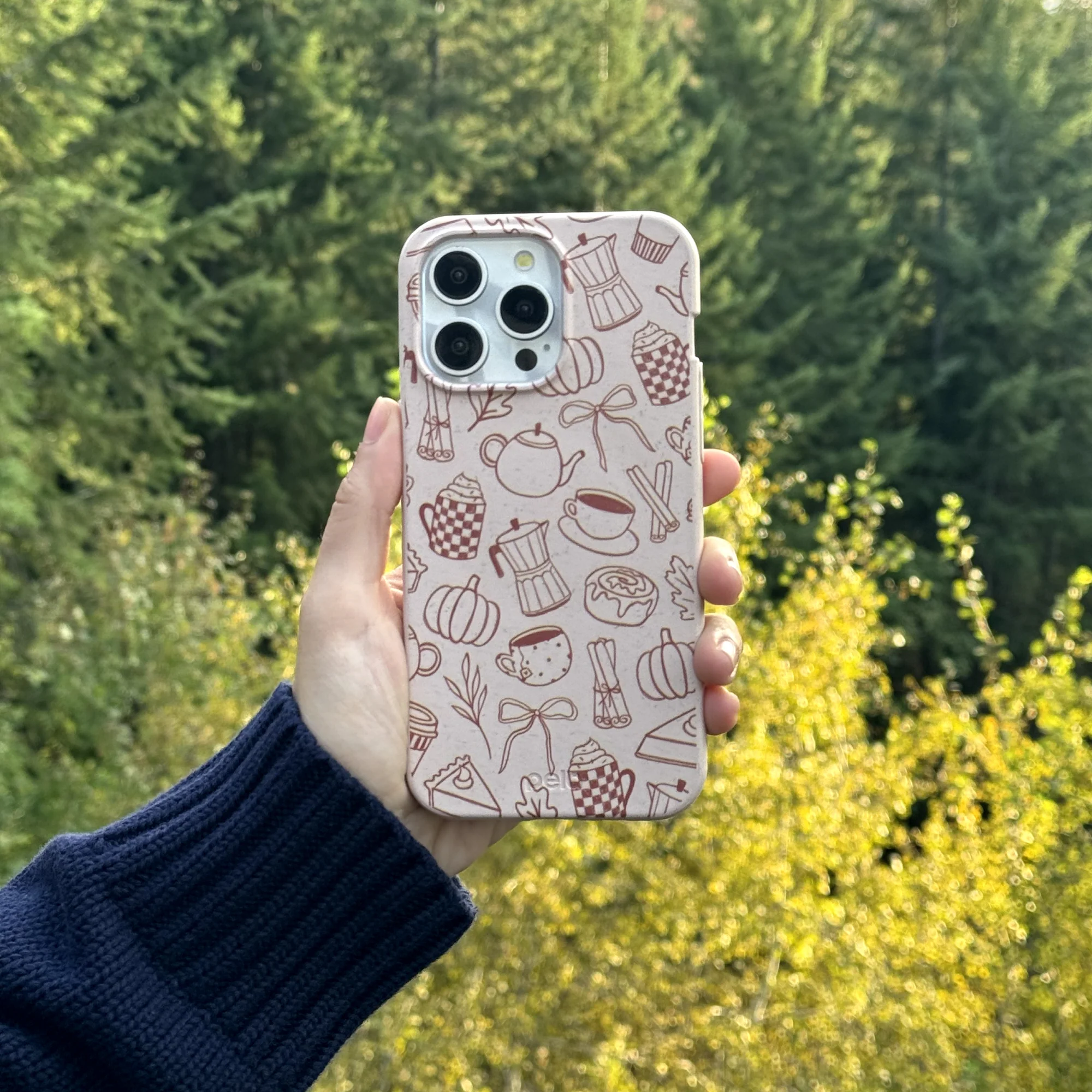 Seashell Pumpkin Spice Google Pixel 9a Case - Image 2