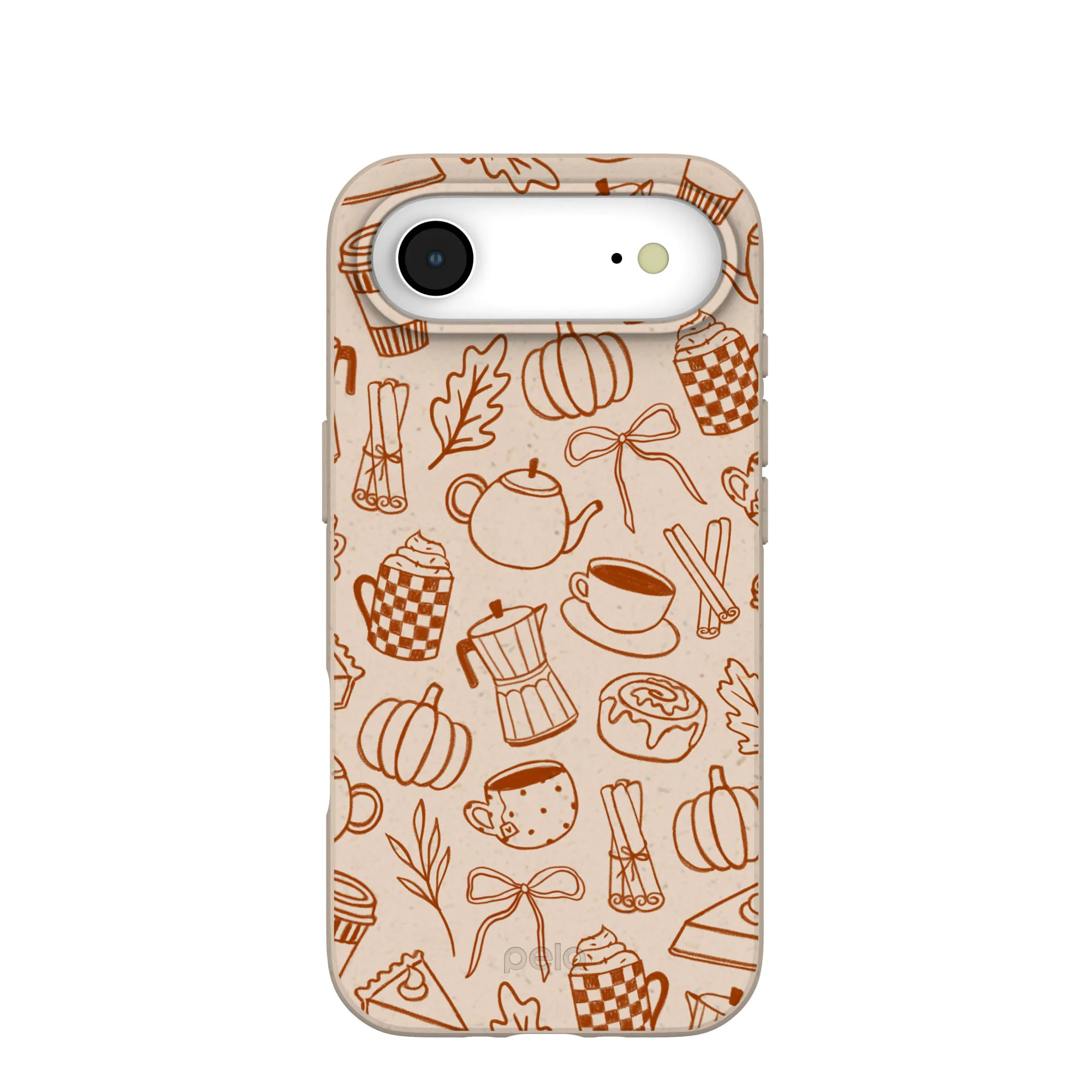 Seashell Pumpkin Spice iPhone Air Case