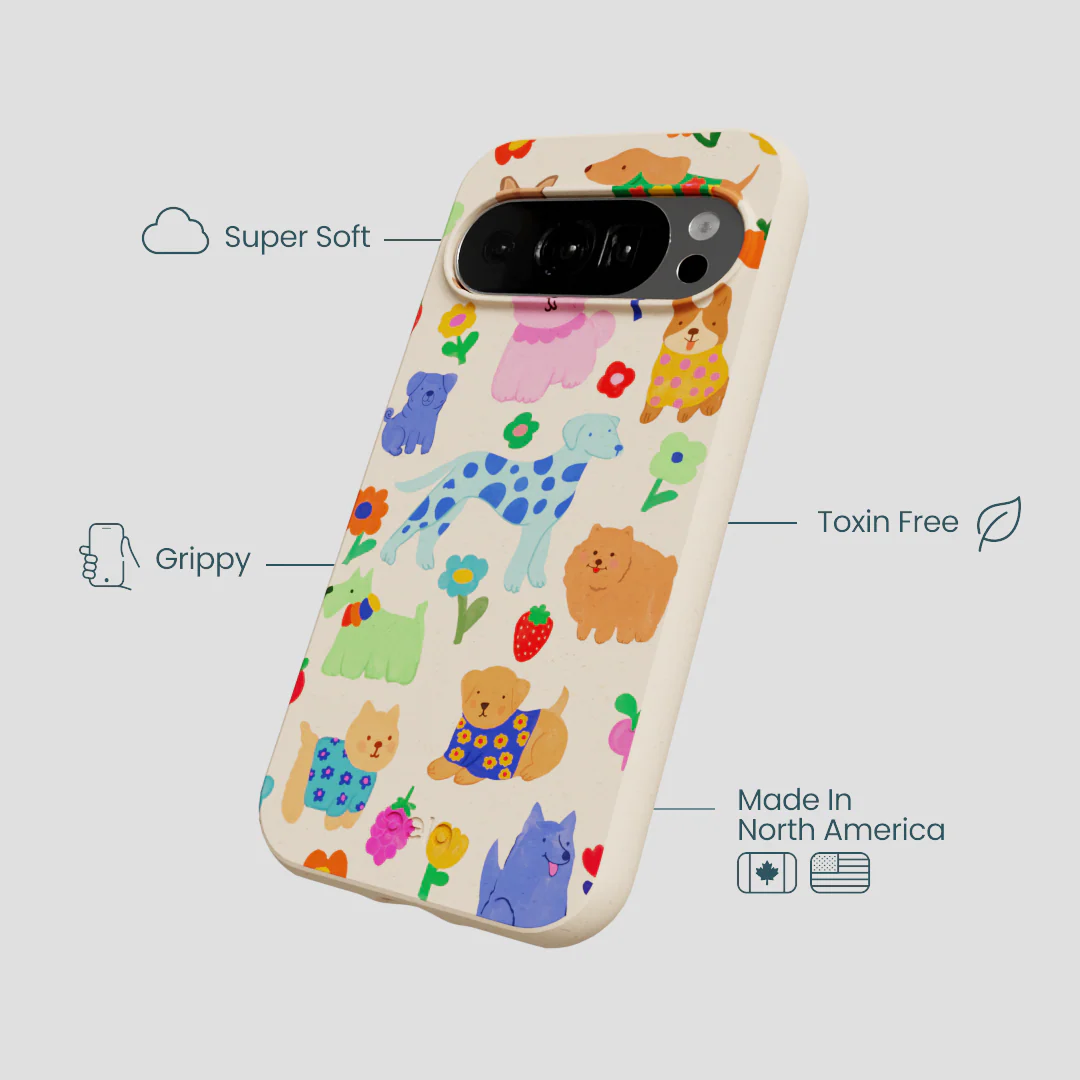 Seashell Pup Bloom Google Pixel 10/10 Pro Case - Image 4