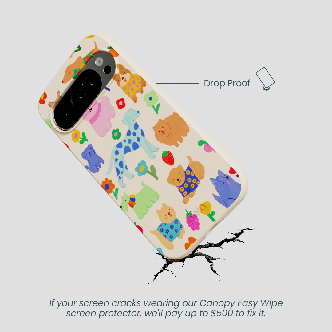 Seashell Pup Bloom Google Pixel 10/10 Pro Case - Image 5