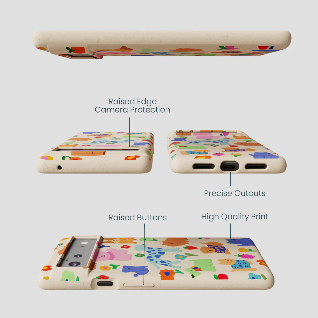 Seashell Pup Bloom Google Pixel 6 Case - Image 3