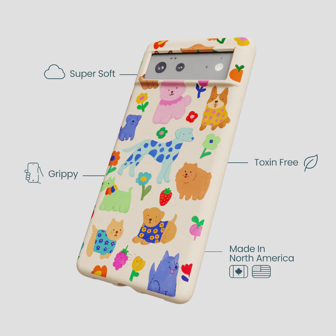 Seashell Pup Bloom Google Pixel 6 Case - Image 4