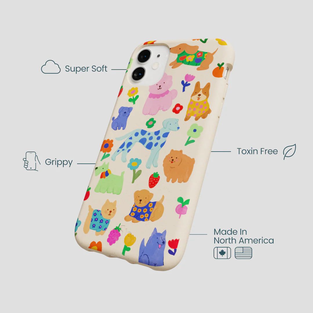 Seashell Pup Bloom iPhone 11 Case - Image 4