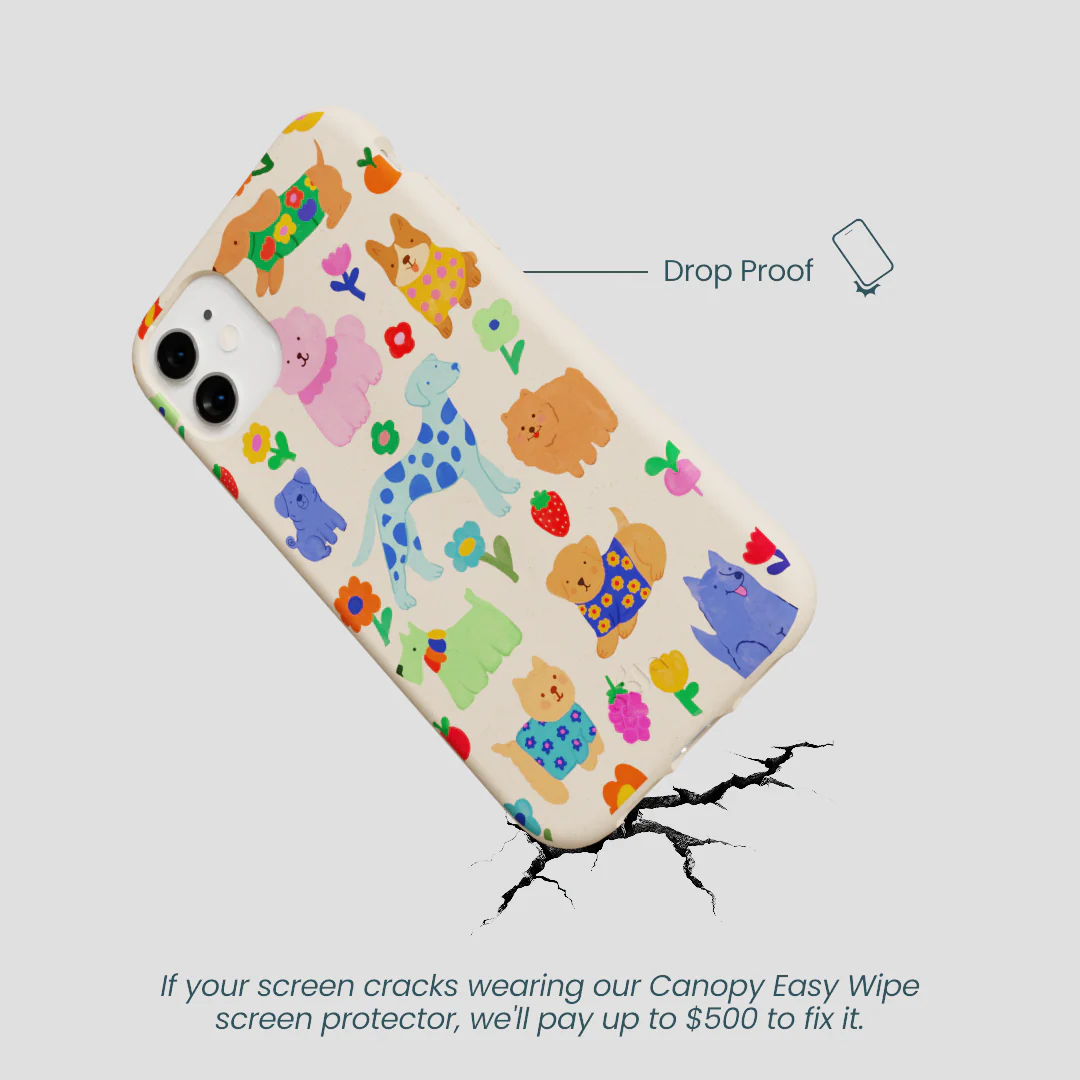 Seashell Pup Bloom iPhone 11 Case - Image 5