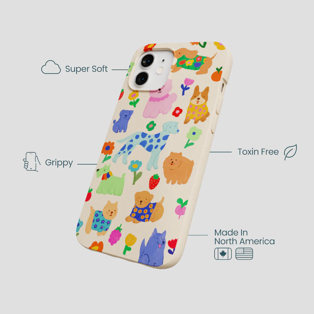 Seashell Pup Bloom iPhone 12/ iPhone 12 Pro Case - Image 4