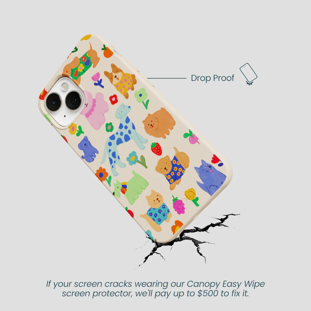 Seashell Pup Bloom iPhone 13 Case - Image 5