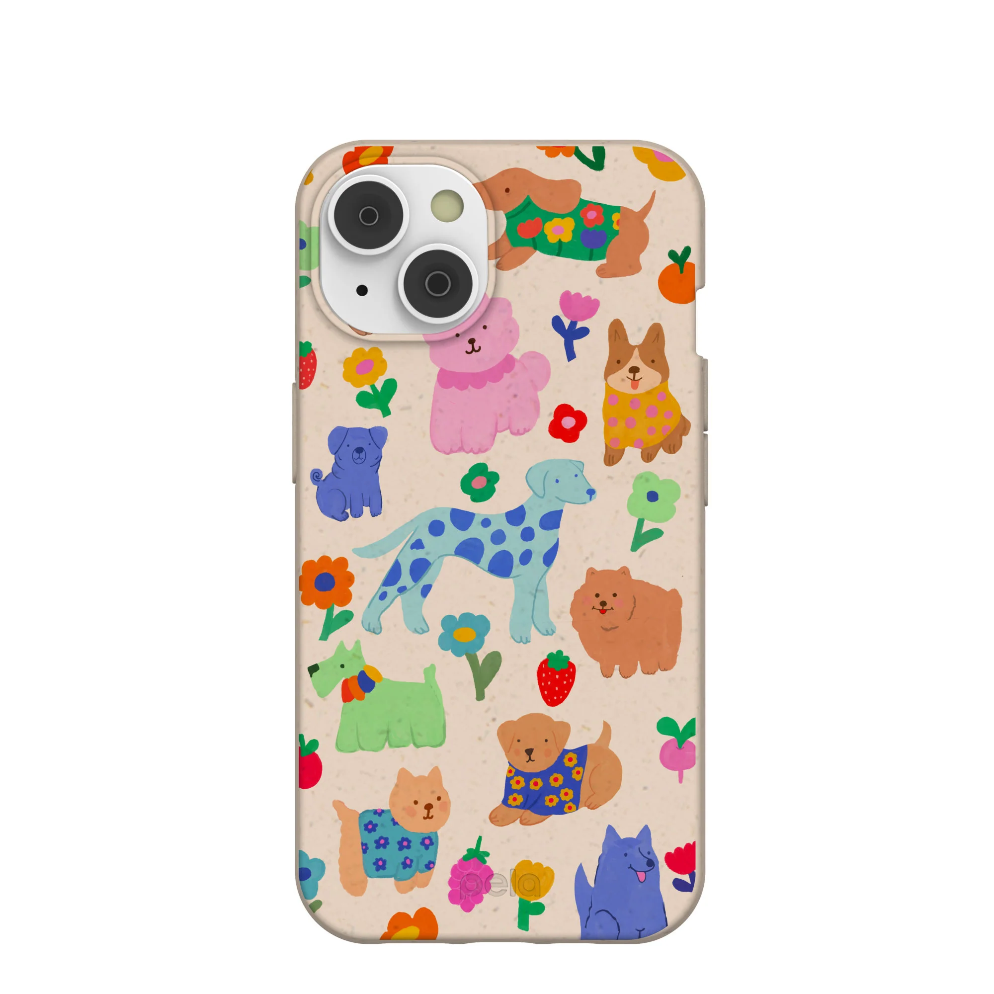 Seashell Pup Bloom iPhone 14 Case