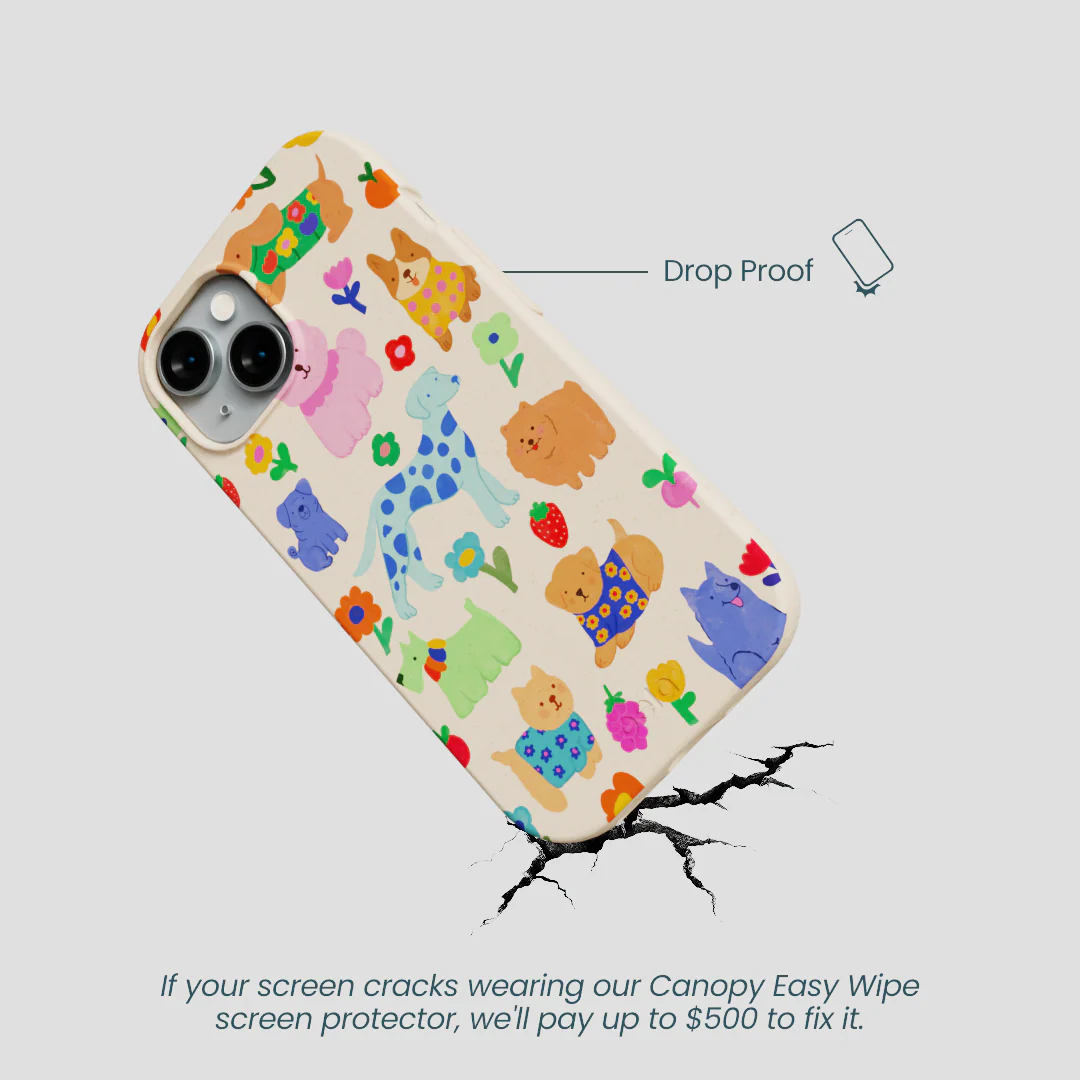 Seashell Pup Bloom iPhone 14 Case - Image 5
