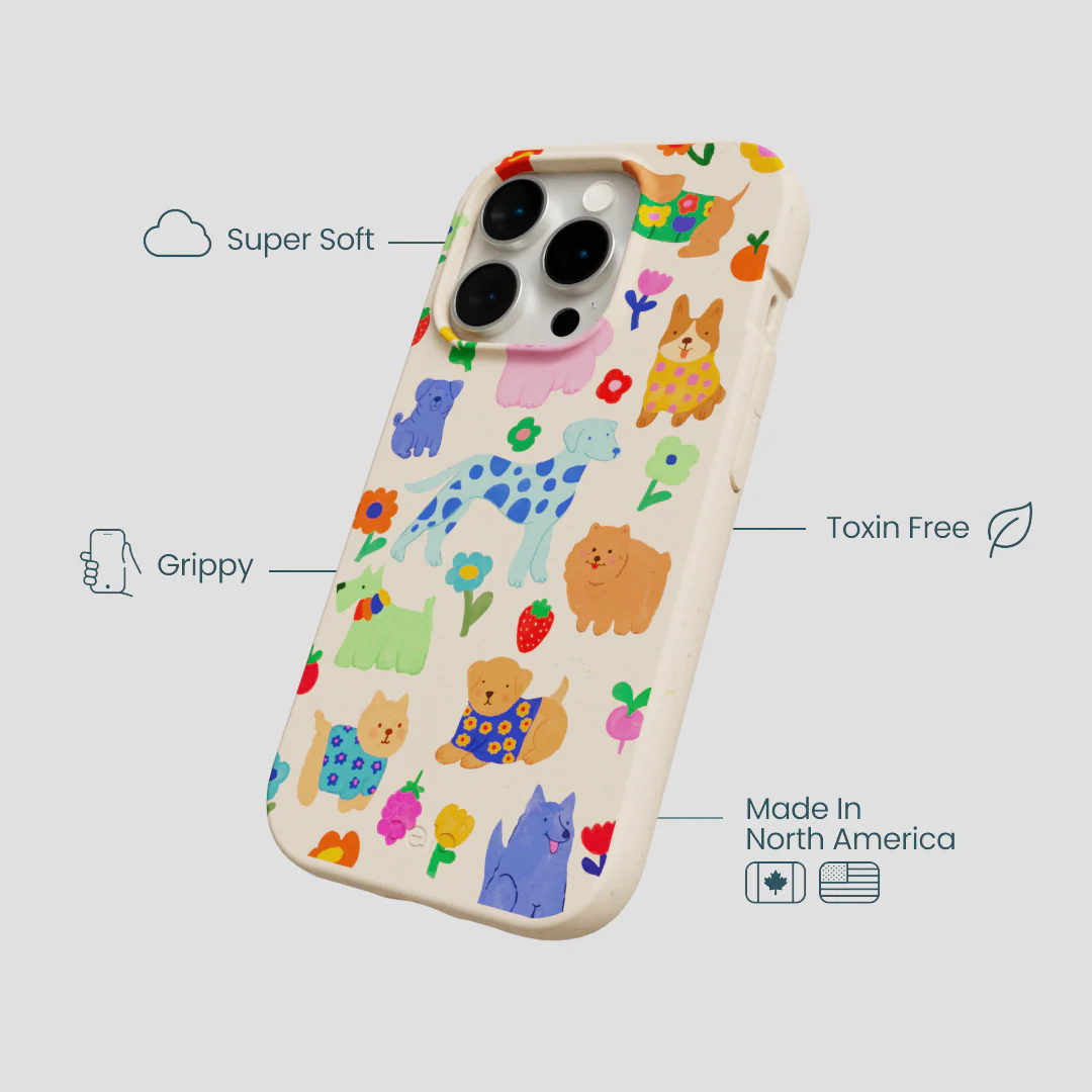 Seashell Pup Bloom iPhone 14 Pro Case - Image 4