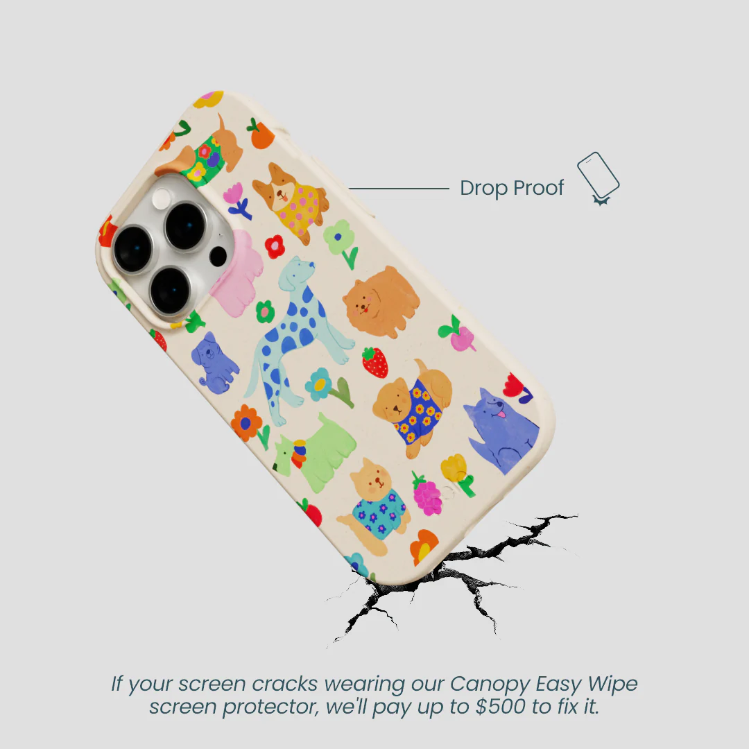 Seashell Pup Bloom iPhone 14 Pro Case - Image 5
