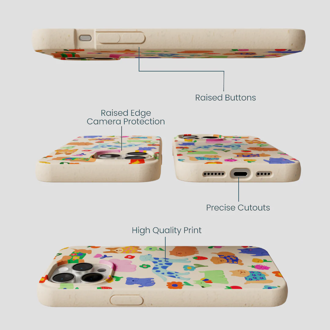 Seashell Pup Bloom iPhone 14 Pro Max Case - Image 3
