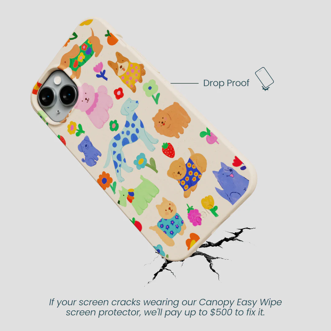 Seashell Pup Bloom iPhone 15 Plus Case - Image 5