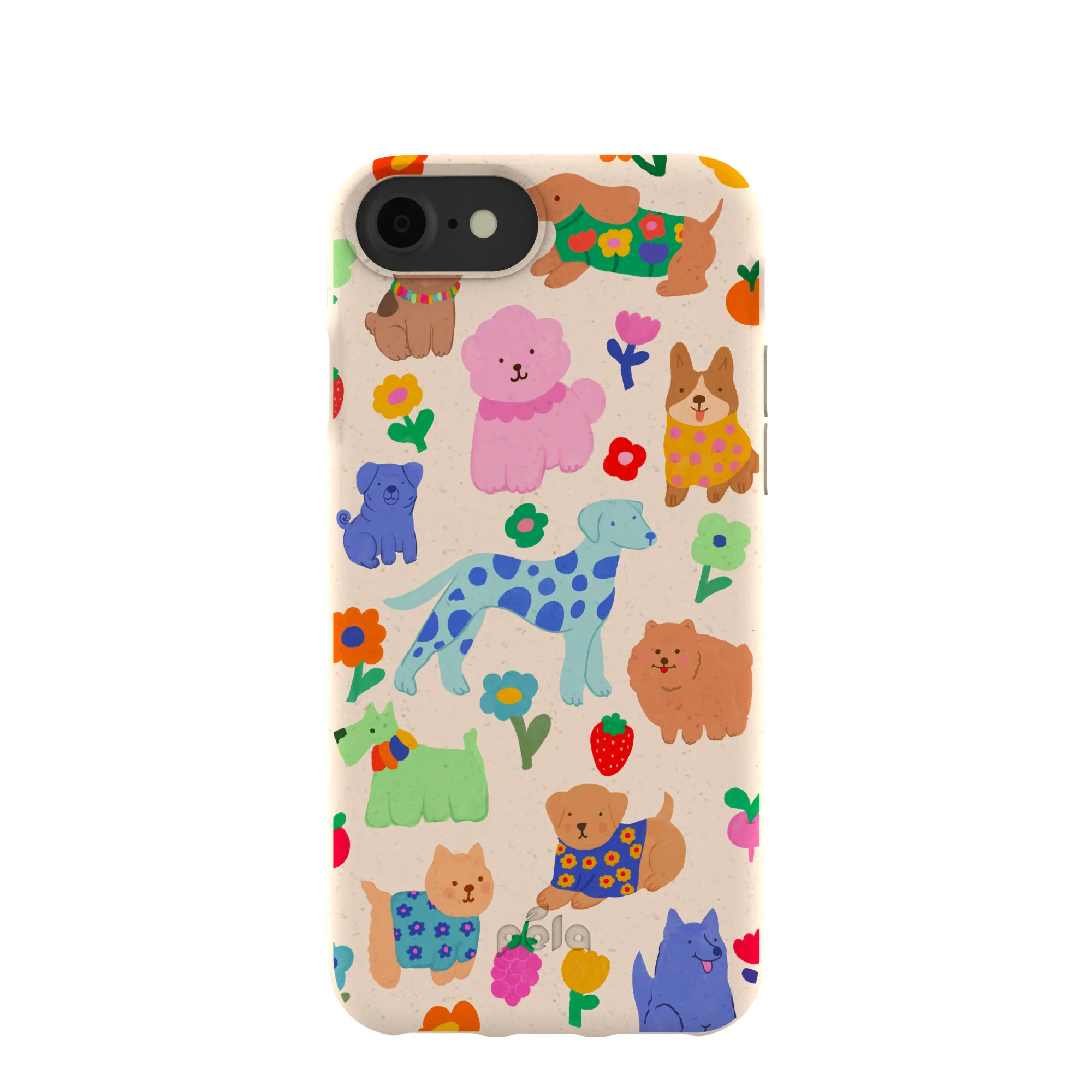 Seashell Pup Bloom iPhone 6/6s/7/8/SE Case