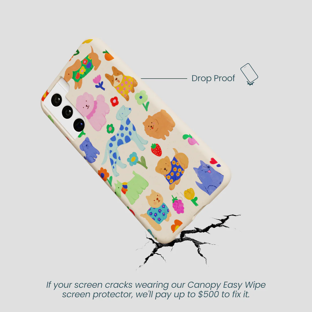 Seashell Pup Bloom Samsung Galaxy S21 Case - Image 5