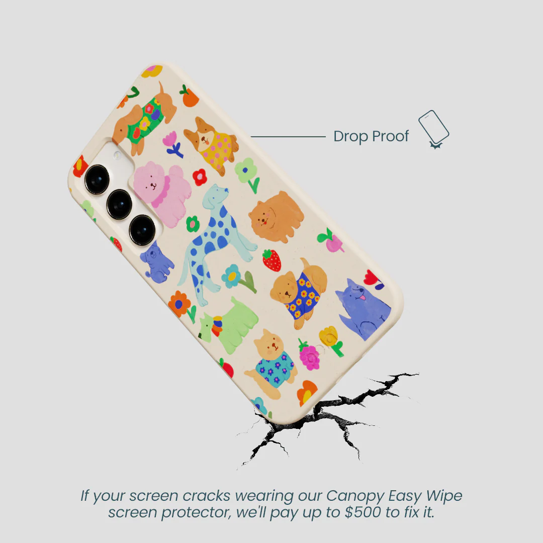 Seashell Pup Bloom Samsung Galaxy S23 Case - Image 5