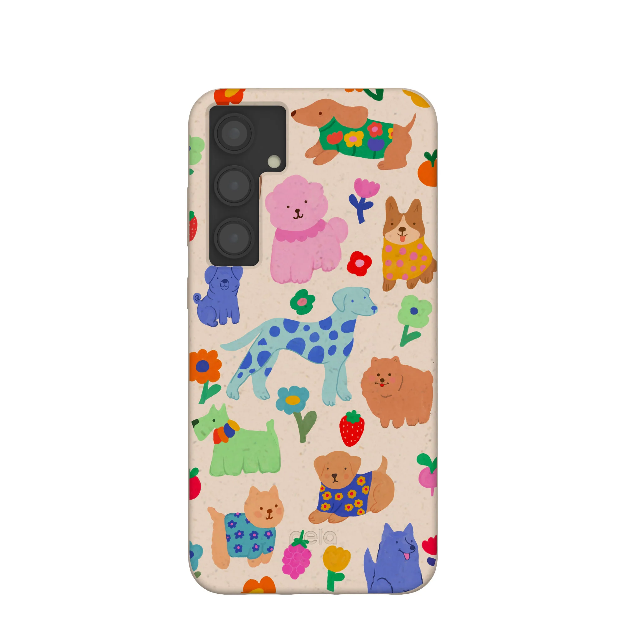 Seashell Pup Bloom Samsung Galaxy S24+(Plus) Case