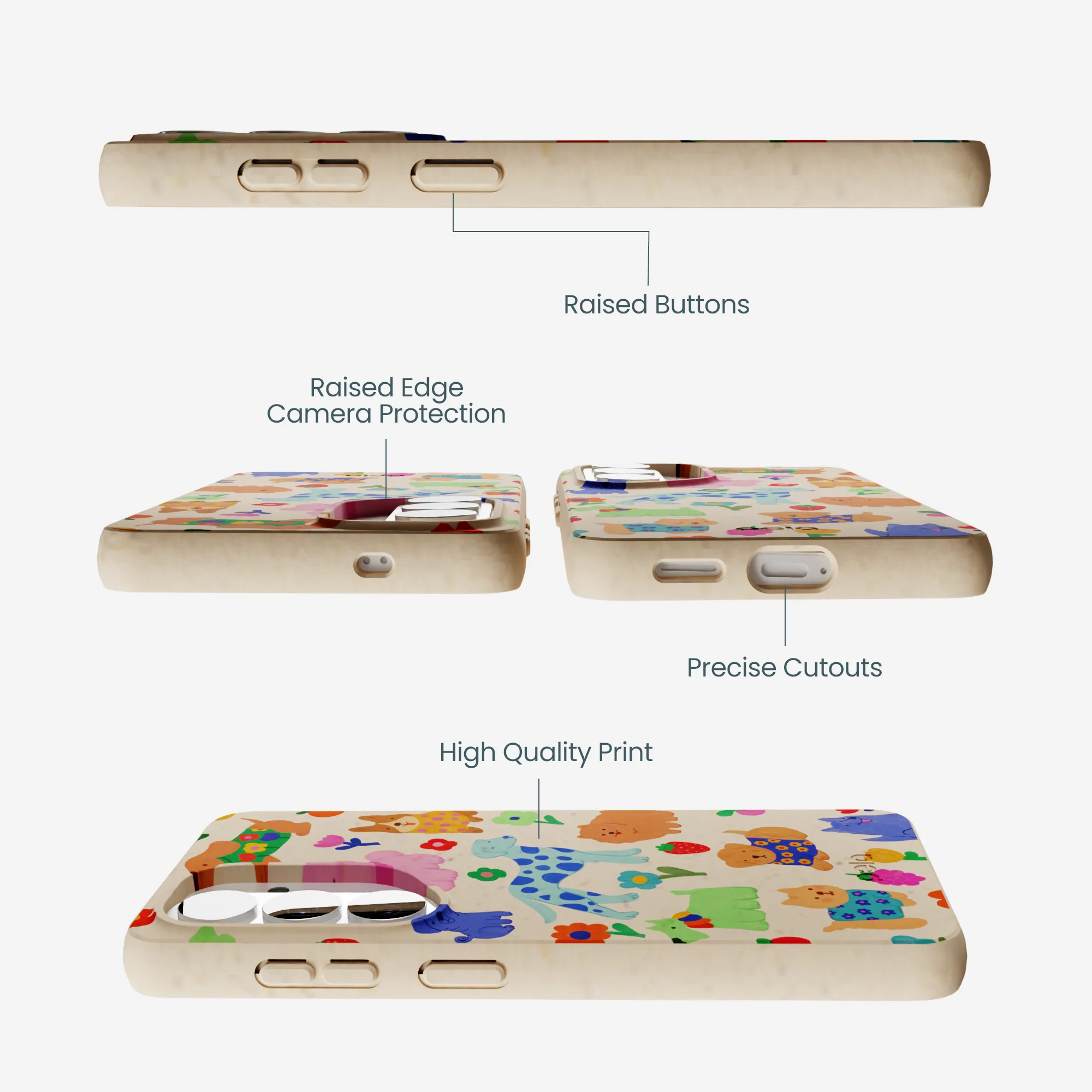 Seashell Pup Bloom Samsung Galaxy S26 Case - Image 3