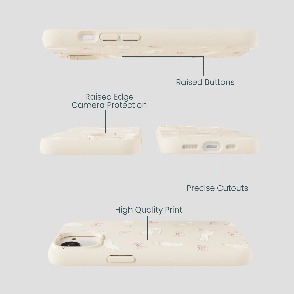 Seashell Purrfect iPhone 16e/17e Case - Image 3