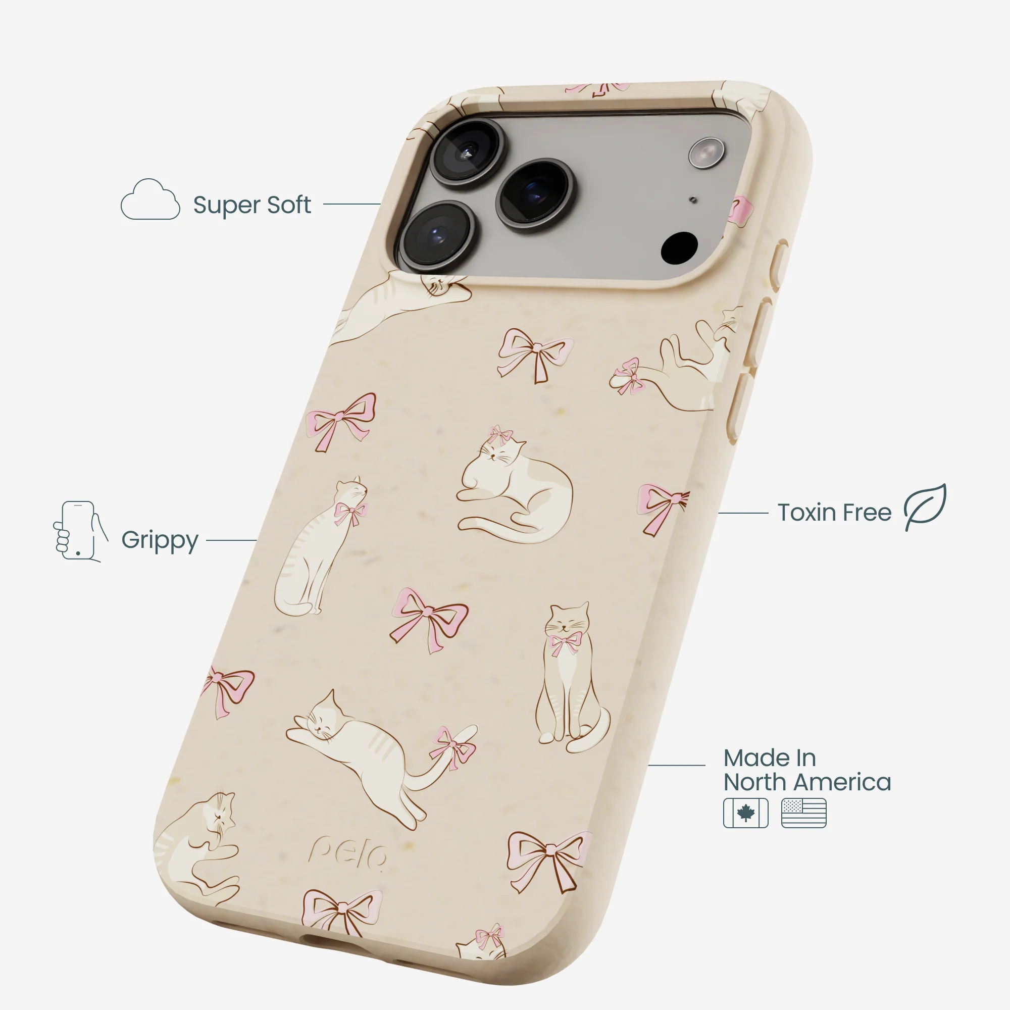 Seashell Purrfect iPhone 17 Pro Max Case - Image 4