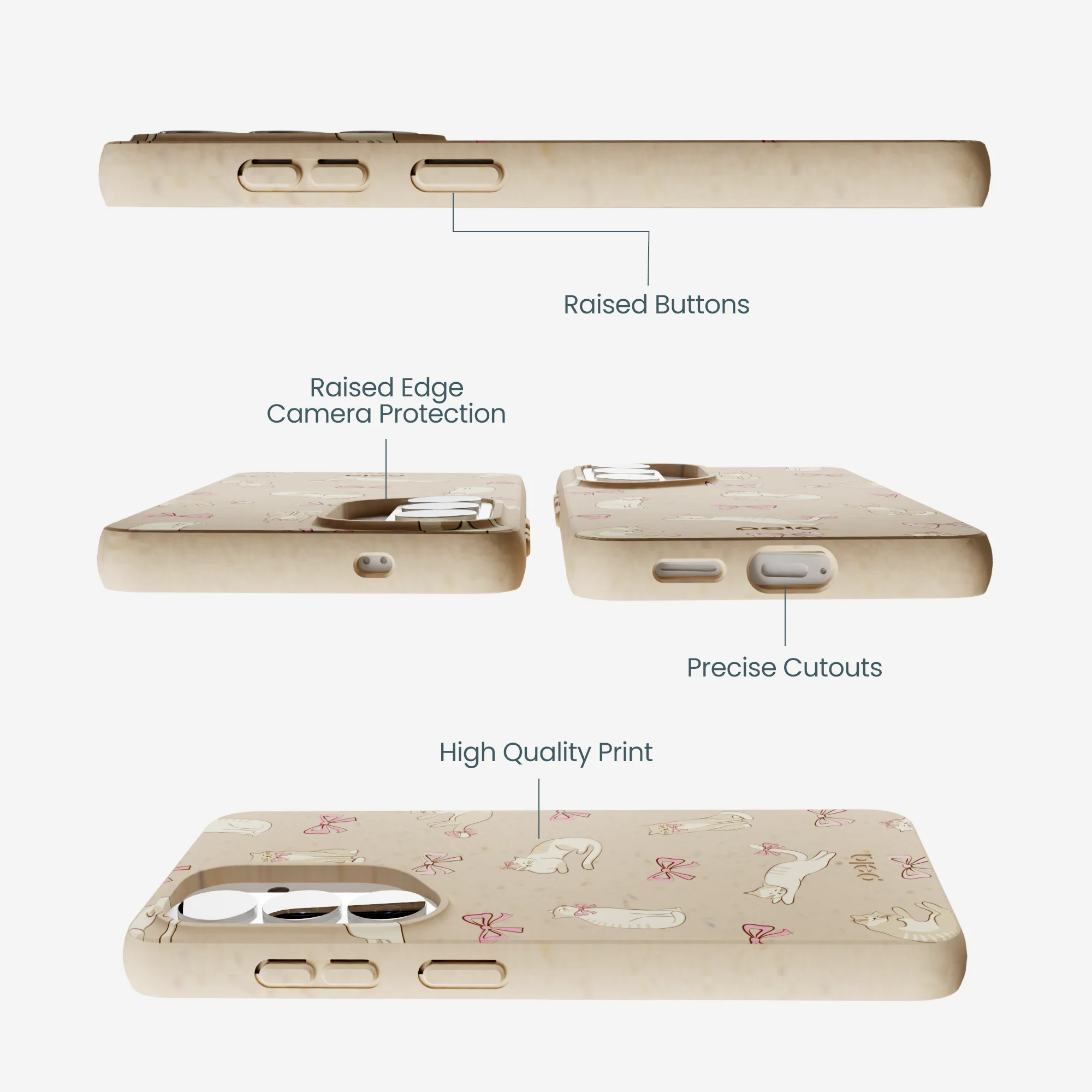 Seashell Purrfect Samsung Galaxy S26 Case - Image 2