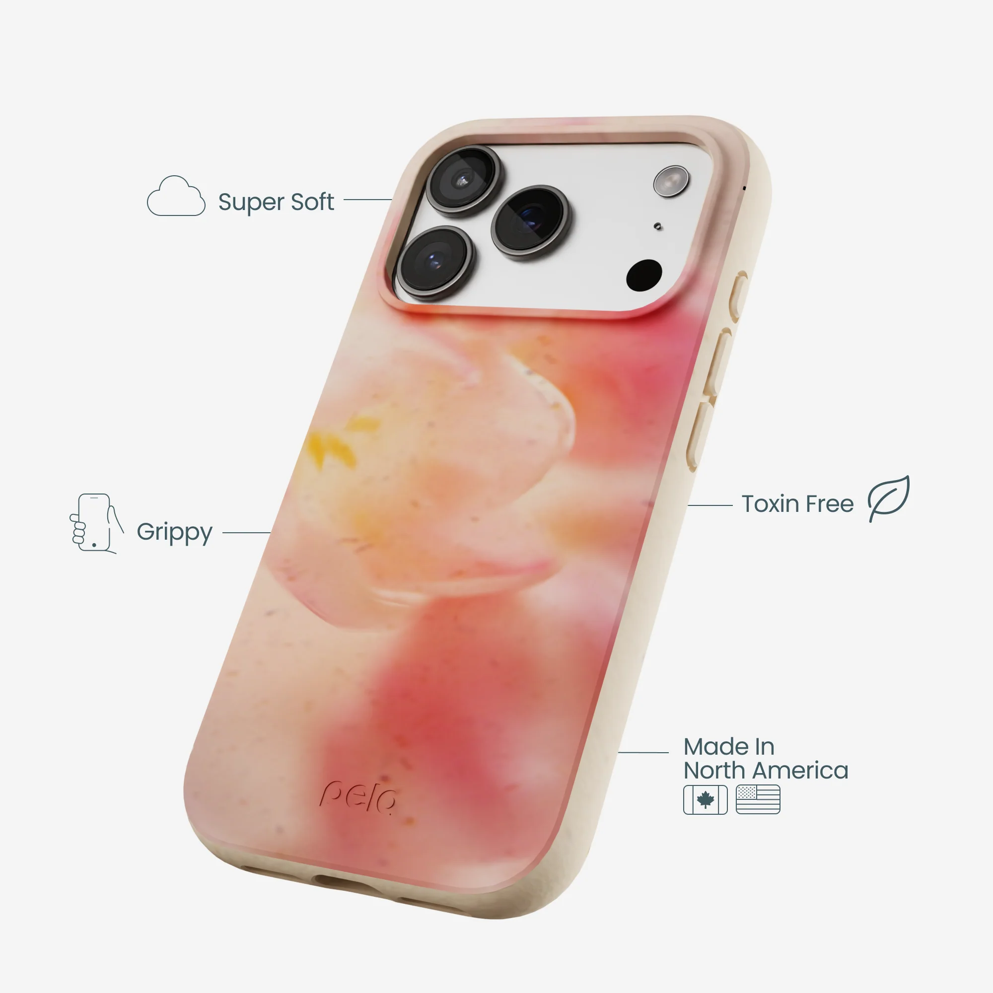 Seashell Radiate iPhone 17 Pro Case - Image 4