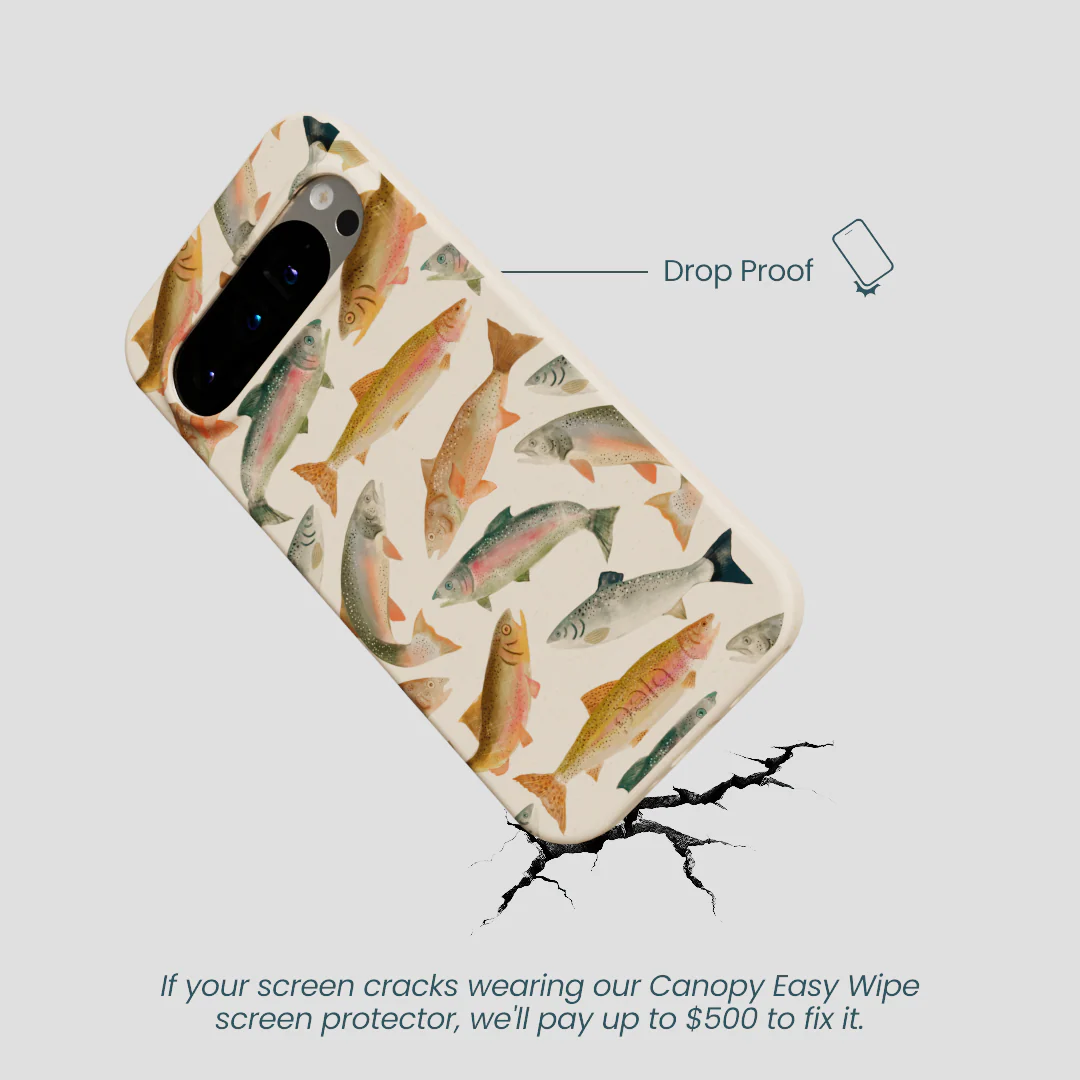 Seashell Rainbow Trout Google Pixel 9/9 Pro Case - Image 5