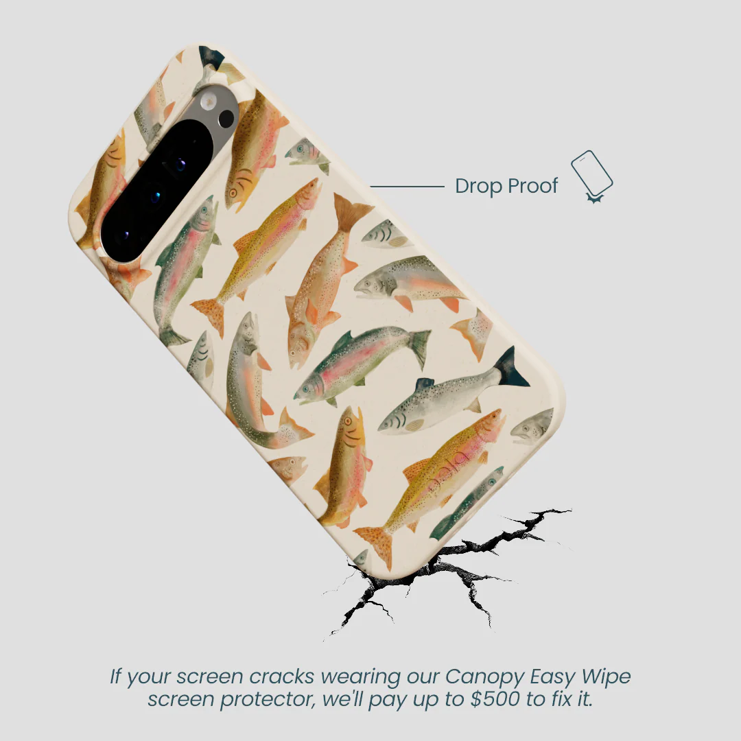 Seashell Rainbow Trout Google Pixel 9 Pro XL Case - Image 5