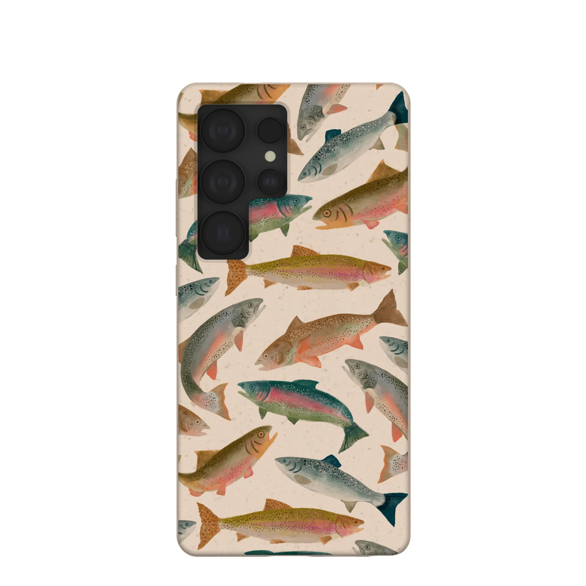 Seashell Rainbow Trout Samsung Galaxy S25 Ultra Case