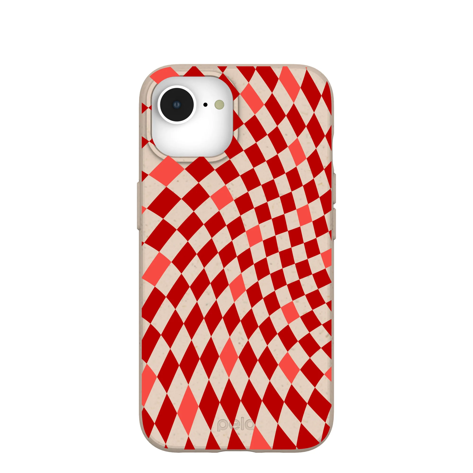 Seashell Red Checks iPhone 16e/17e Case