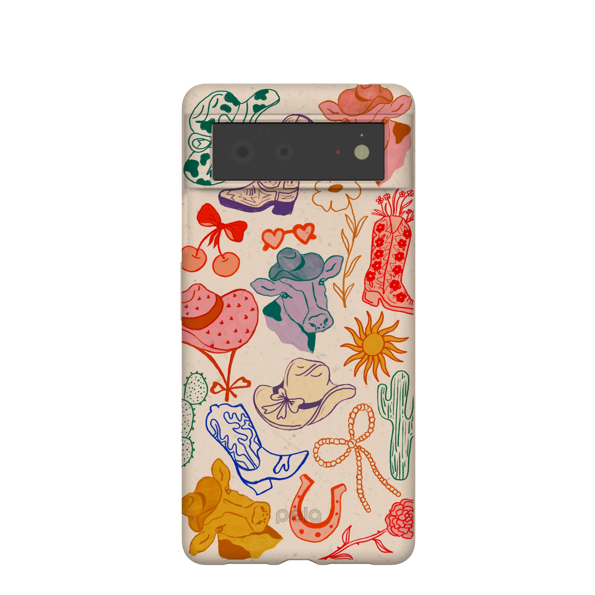 Seashell Retro Rodeo Google Pixel 6 Case