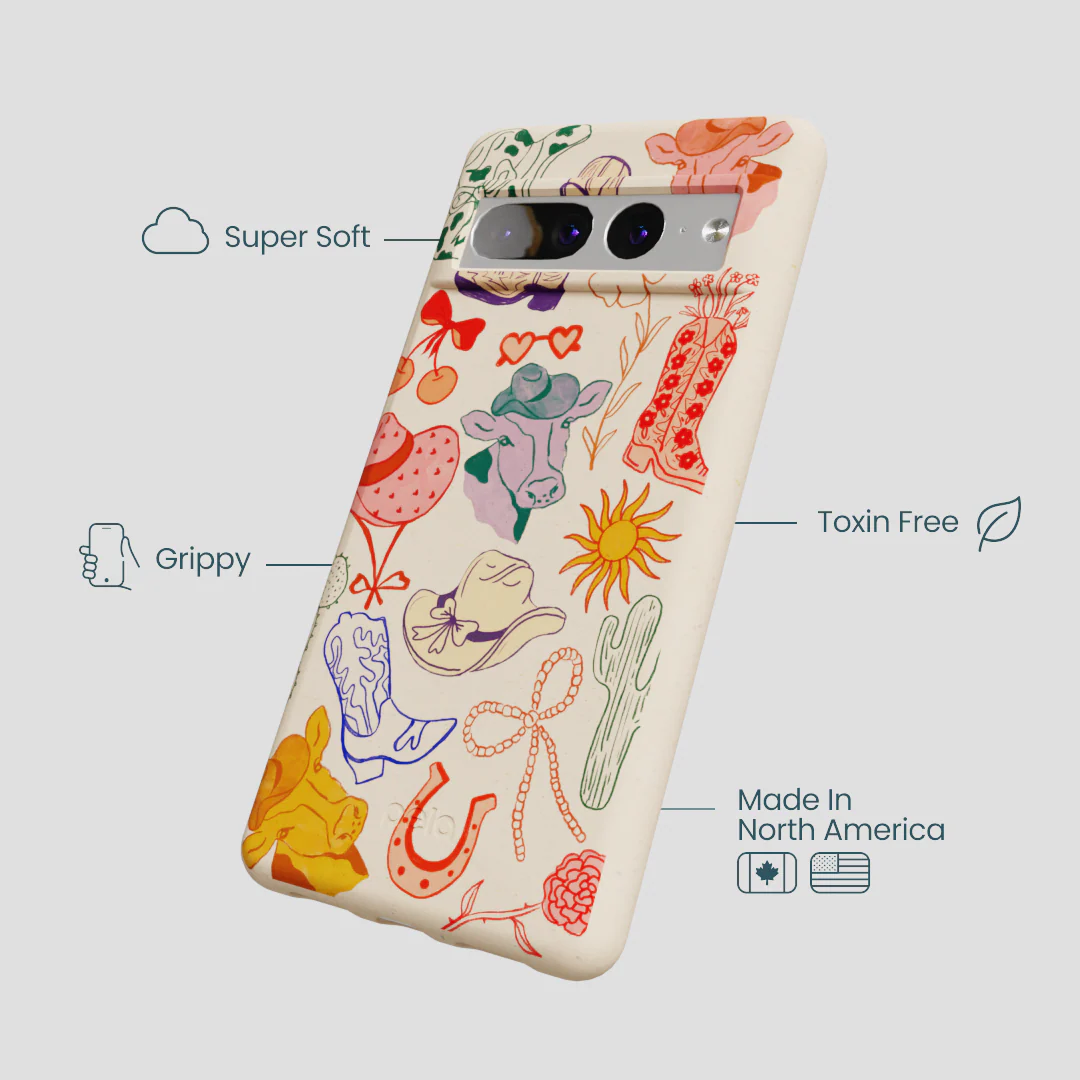 Seashell Retro Rodeo Google Pixel 7 Pro Case - Image 4