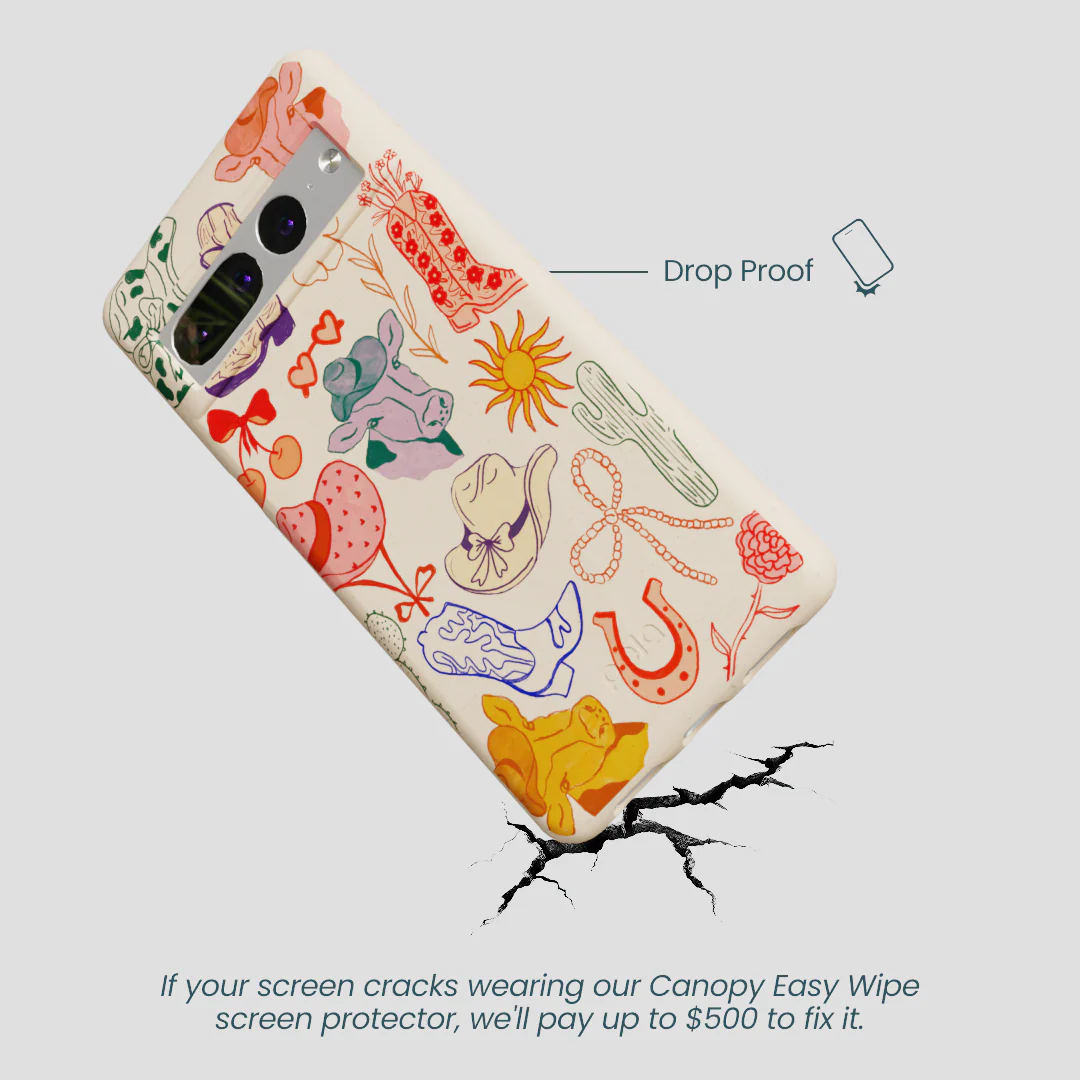 Seashell Retro Rodeo Google Pixel 7 Pro Case - Image 5